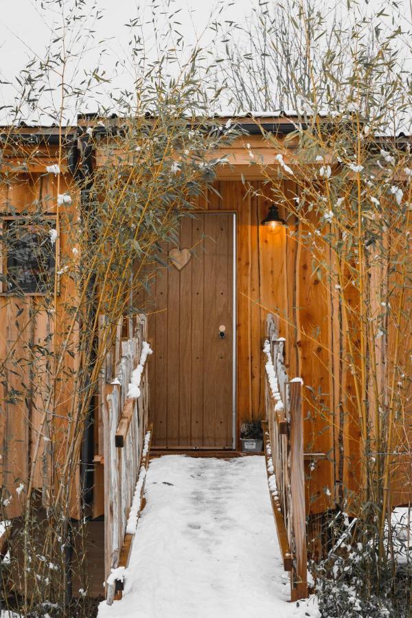 La Cabane Ofuro Villa Celles  Ngoại thất bức ảnh