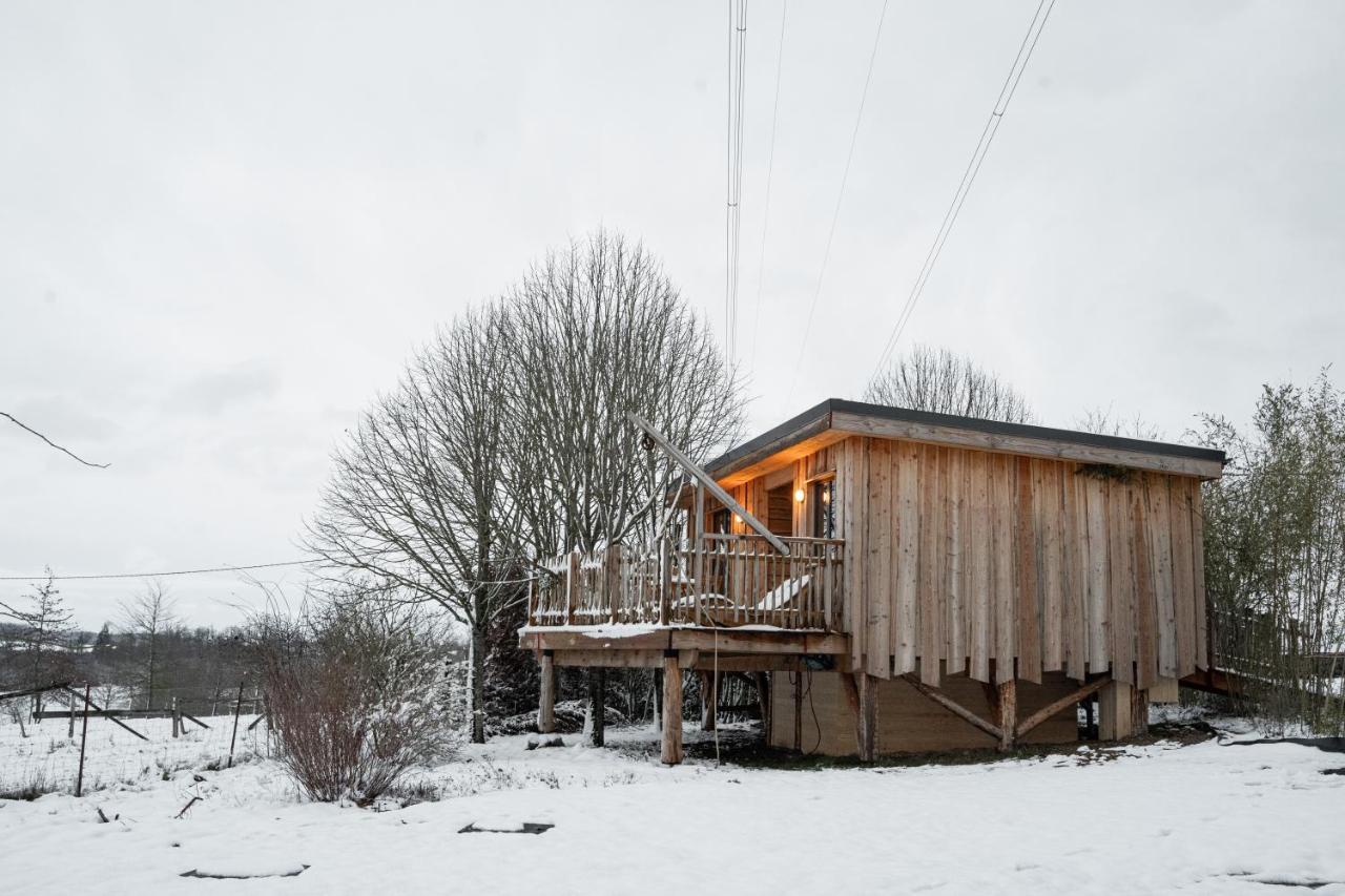 La Cabane Ofuro Villa Celles  Ngoại thất bức ảnh