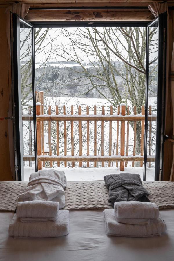 La Cabane Ofuro Villa Celles  Ngoại thất bức ảnh
