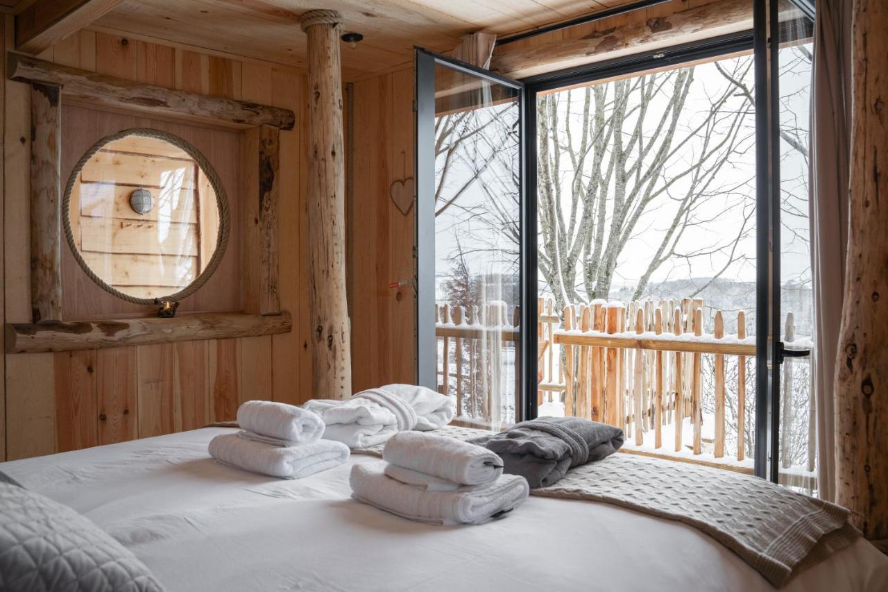 La Cabane Ofuro Villa Celles  Ngoại thất bức ảnh