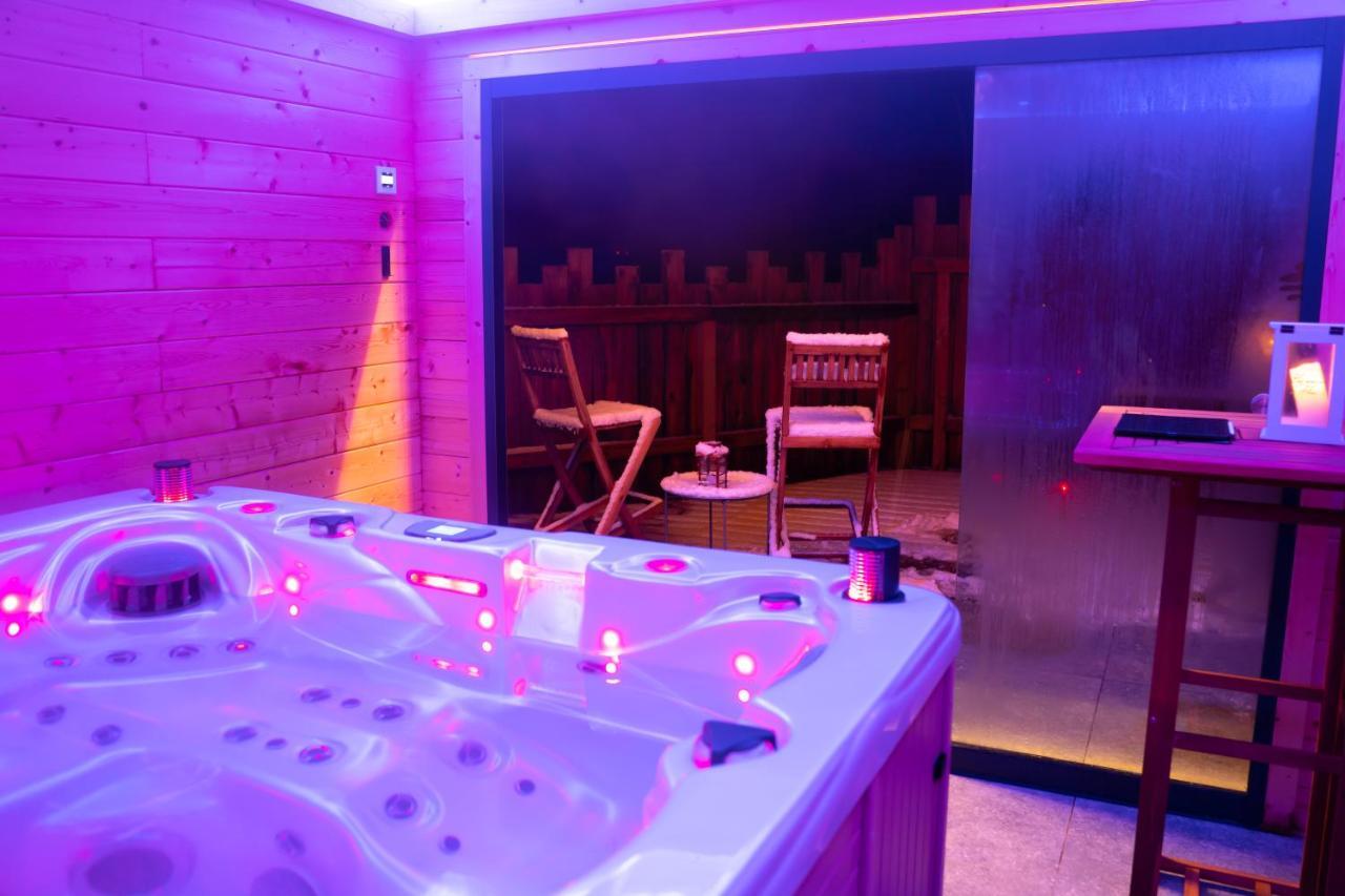 La Cabane Ofuro Villa Celles  Ngoại thất bức ảnh