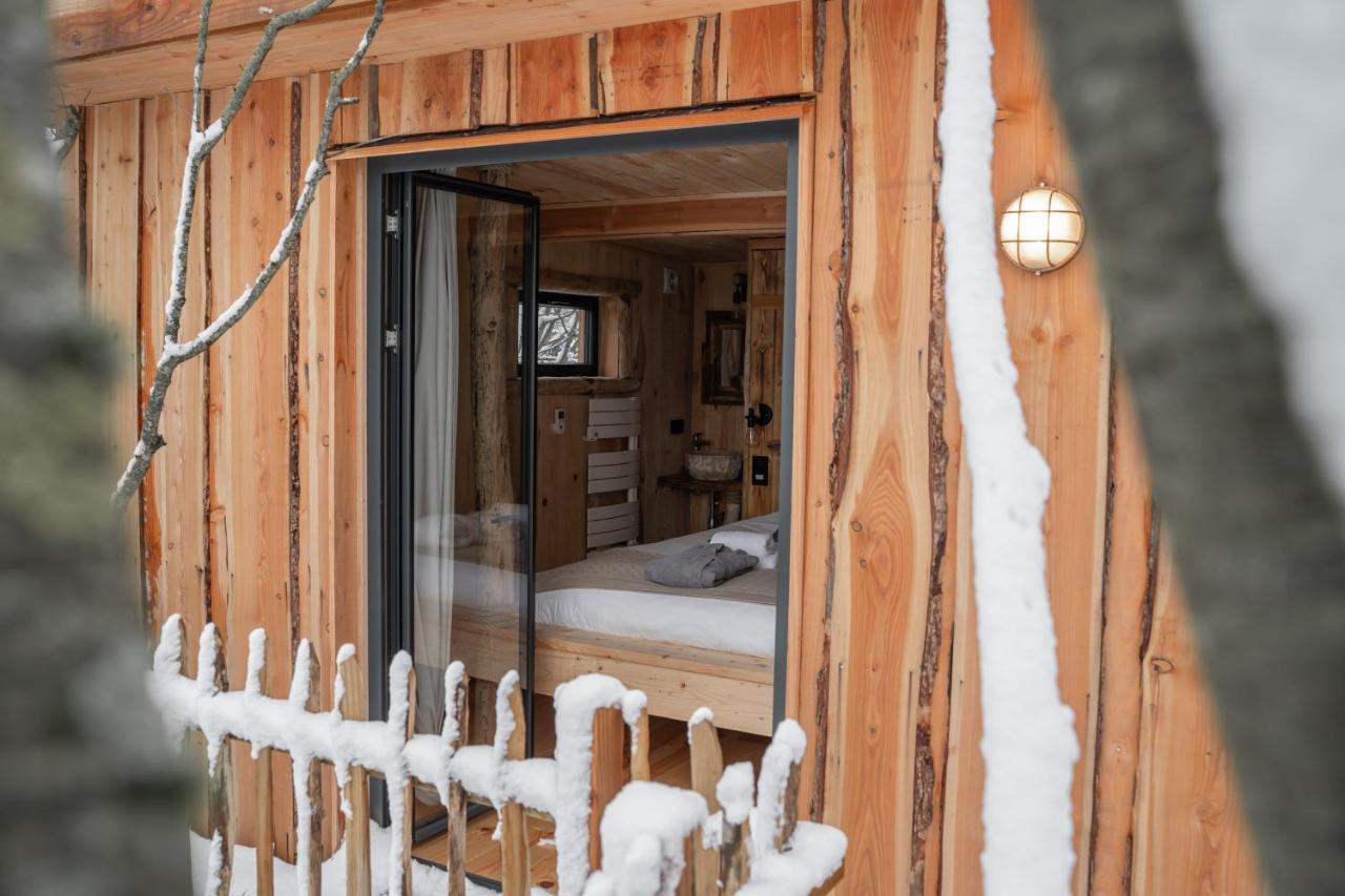 La Cabane Ofuro Villa Celles  Ngoại thất bức ảnh