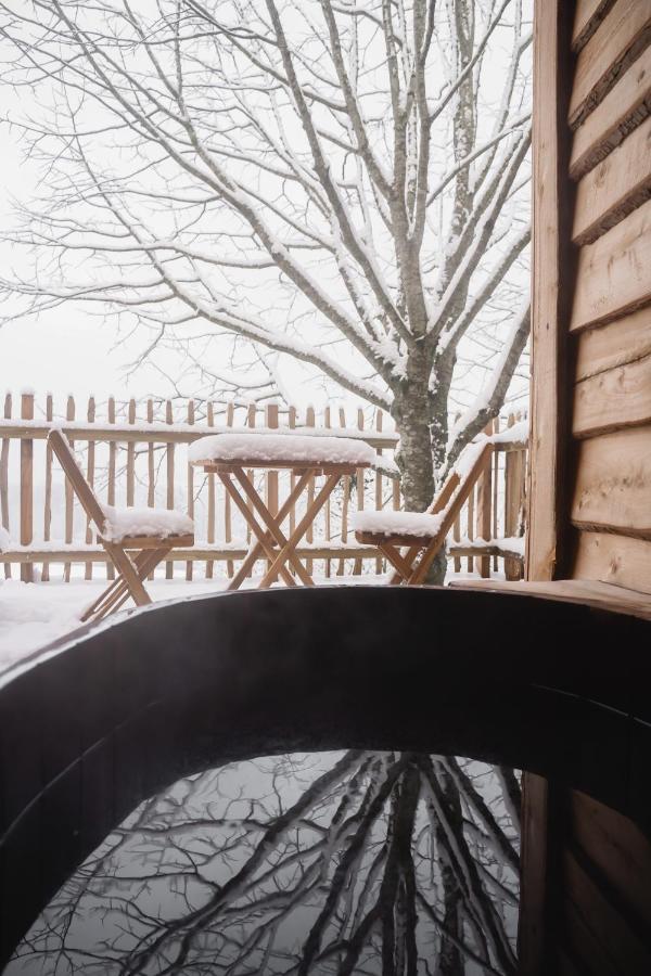 La Cabane Ofuro Villa Celles  Ngoại thất bức ảnh